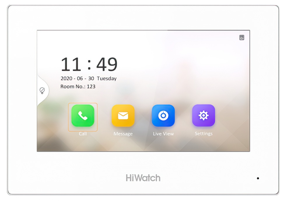 Видеодомофон HiWatch DS-D100IMWF